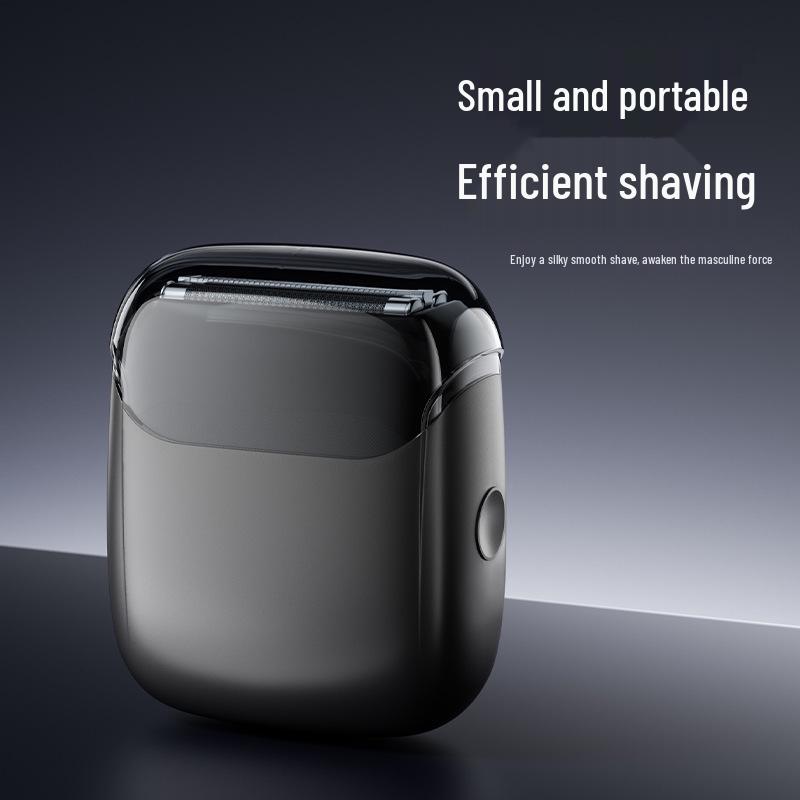 Popular Compact Waterproof Men's Electric Shaver - Portable, Car-Mounted, Fully Washable