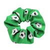 Hair Tie Soccer Themed Pattern Large Size Hair Rope High Elasticity Ponytail Holder Sports Hair Accessories
