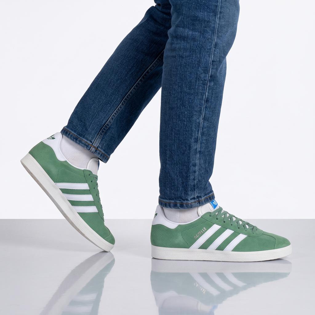 adidas Gazelle - Herren Sneakers Schuhe Grün IG1634 ORIGINAL