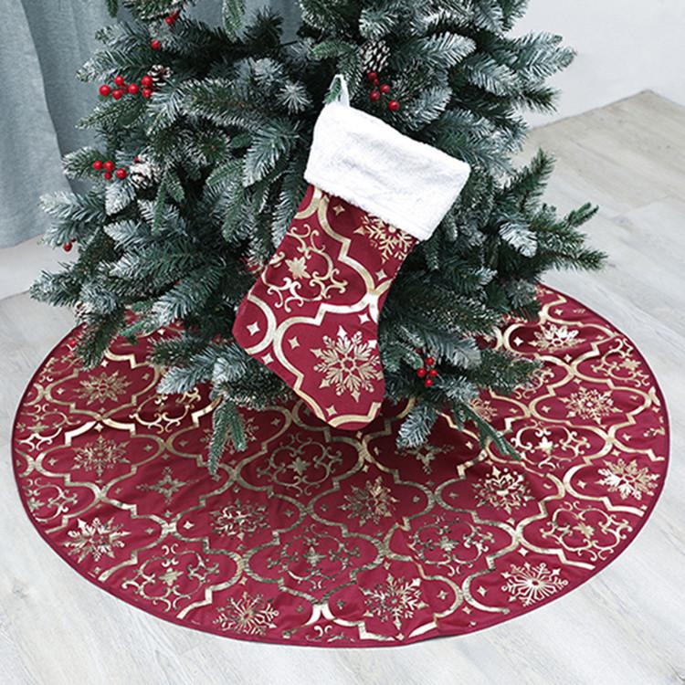 Christmas Tree Skirt Christmas Tree Decoration Christmas Tree Skirt Skirt Apron Christmas Tree Skirt Single Layer