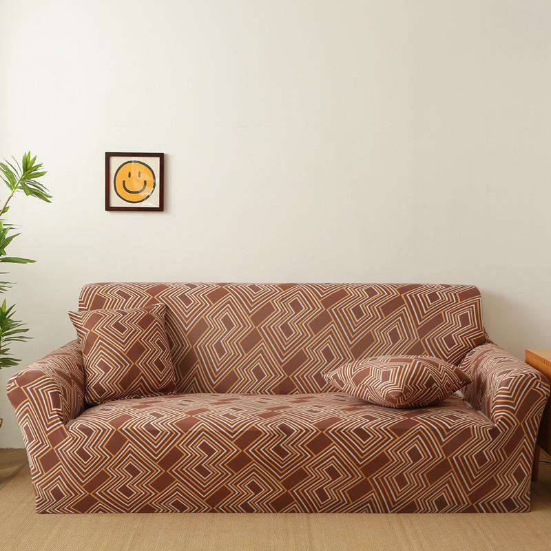 All-Season Elastic Sofa Cover and Cushion Set