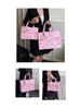 2025 Women's Large Capacity Fashion Tote: Simple Print Handbag & Souvenir Shopping Bag
