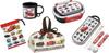 Skater Cars 25 Antibacterial Dishwasher Safe Soft Lid Tight Lunch Oval 360ml Trio Set Cup Lunch Drawstring McQueen Cars Kids Character Tight Lunch Box