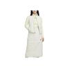Woven Long Skirt SS23 Women Bottoms Beige FQ1449-020