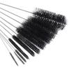 10pcs/set Aquarium Tube Pipe Cleaning Brush Stainless Steel Water Filter Air Tube Flexible Single End Hose Aquarium Accessories