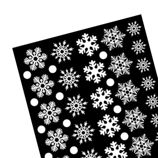 Christmas Snowflake Removable Static Cling Sticker Wall Glass Window Home Decor
