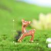 Moss Deer Resin Micro Landscape Ornament Diy Christmas Craft Material