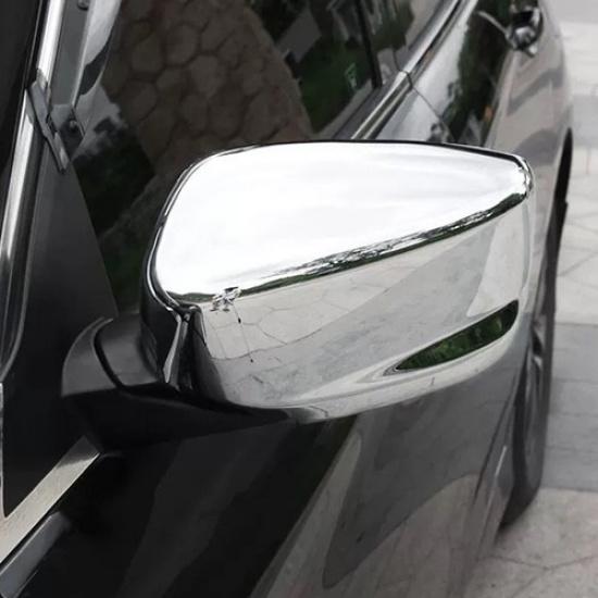 2X Chrome Left + Right Side Mirror Cover Cap For Honda Accord 2008-2012 US Model