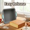 Silicone Round Cake Tray Non-Stick Silicone Baking Tray Set Food Grade Cake Mold With Metal Reinforced Frame For Oven Baking