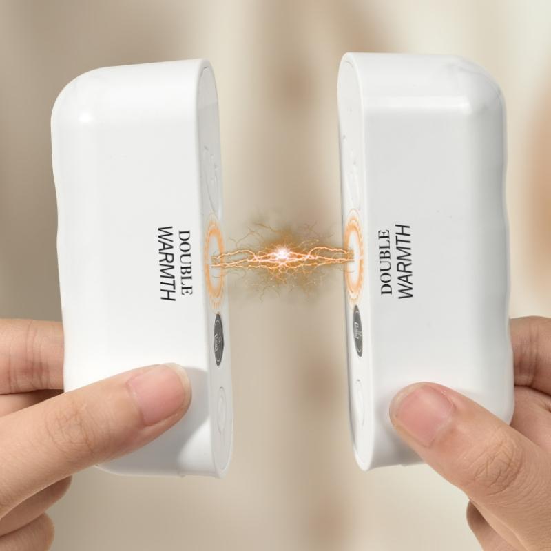 2 In 1 Magnetic Rechargeable Hand Warmers Mini Electric Handwarmers Reusable Portable Pocket Heater Tech Gifts For Christmas
