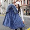 Fall Winter Women's Mid-length Thickened Parka, Loose Warm Plus Size Cold-proof Cotton Coat, Korean Fashion Outerwear