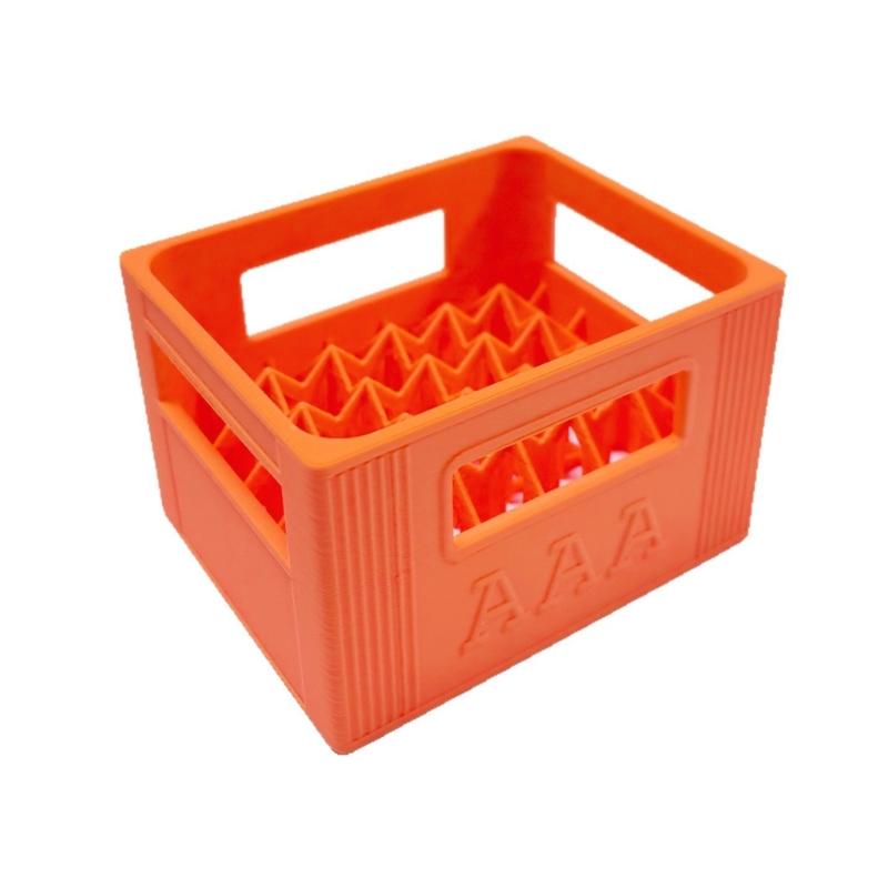 Fashionable Plastic Battery Organizers Box Large Capacity Batteries Storage Container with 30/20 Compartment