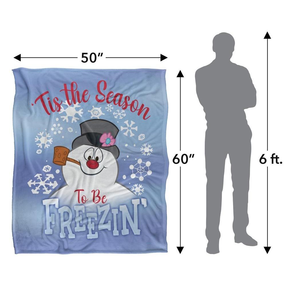 Frosty The Snowman Tis The Season Blanket