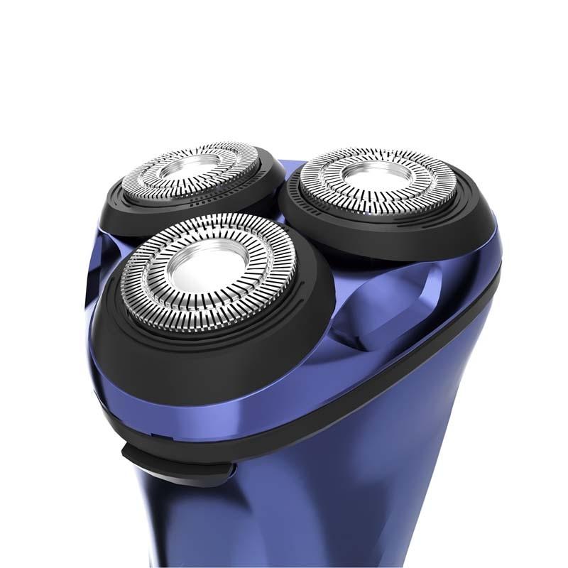Shave Y Becker Cordless 3-Head Shaver with Stainless Steel Blades