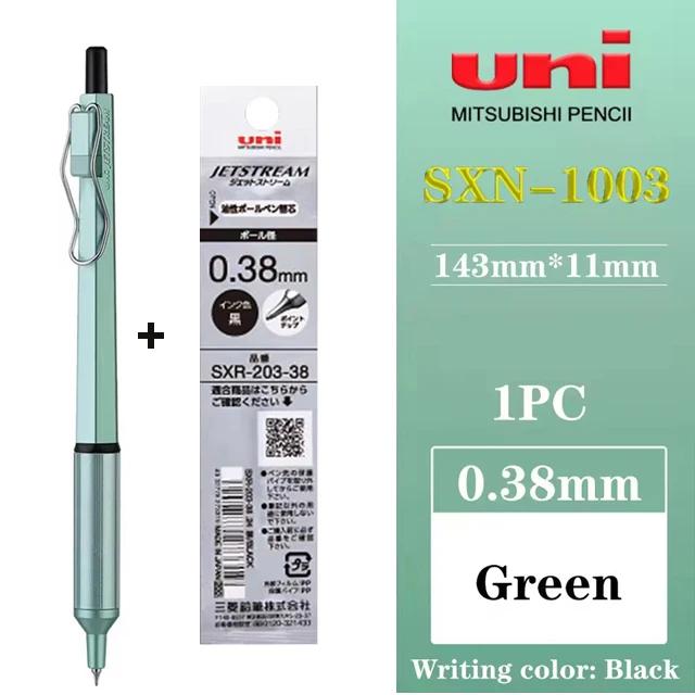 Uni Jetstream Business Pens 0.28/0.38mm Super Fine Nib Quick-drying Non-inking Oil Ballpoint Pen Anti-roll Rod Write Accessories