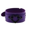 Braccialetti punk a forma di cuore tutto nero donna uomo Braccialetto da polso in pelle Bracciale a manica gioielli goth gotico emo bracciali da braccio accessori cosplay