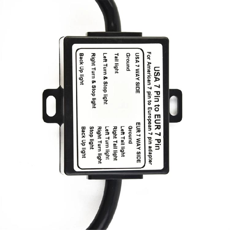 Easy Installation Trailer Connector Light Converter Trailer Light to EU Trailer Light Converter US Vehicle Connector