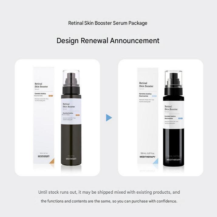 Meditherapy Retinal Skin Booster Serum 150ml for skin texture/scar improvement