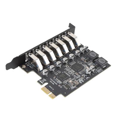 USB3.2 GEN1 5Gbps PCIe Expansion Card for Windows 10 11 7 Ports High Speed Expansion Card Plug and Play