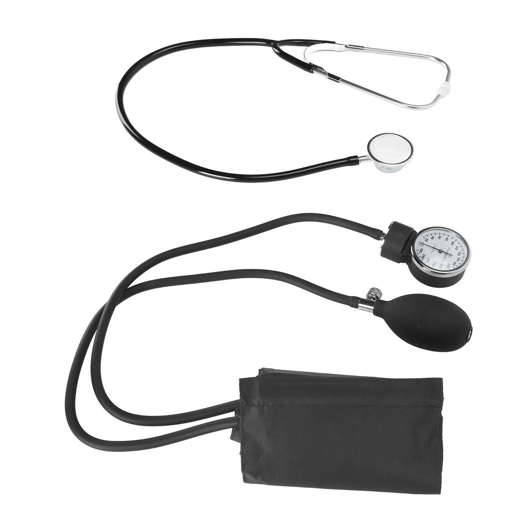 Manuel Tansiyon Kiti Stetoskop Manşet Taşıma Çantası Profesyonel Sfigmomanometre