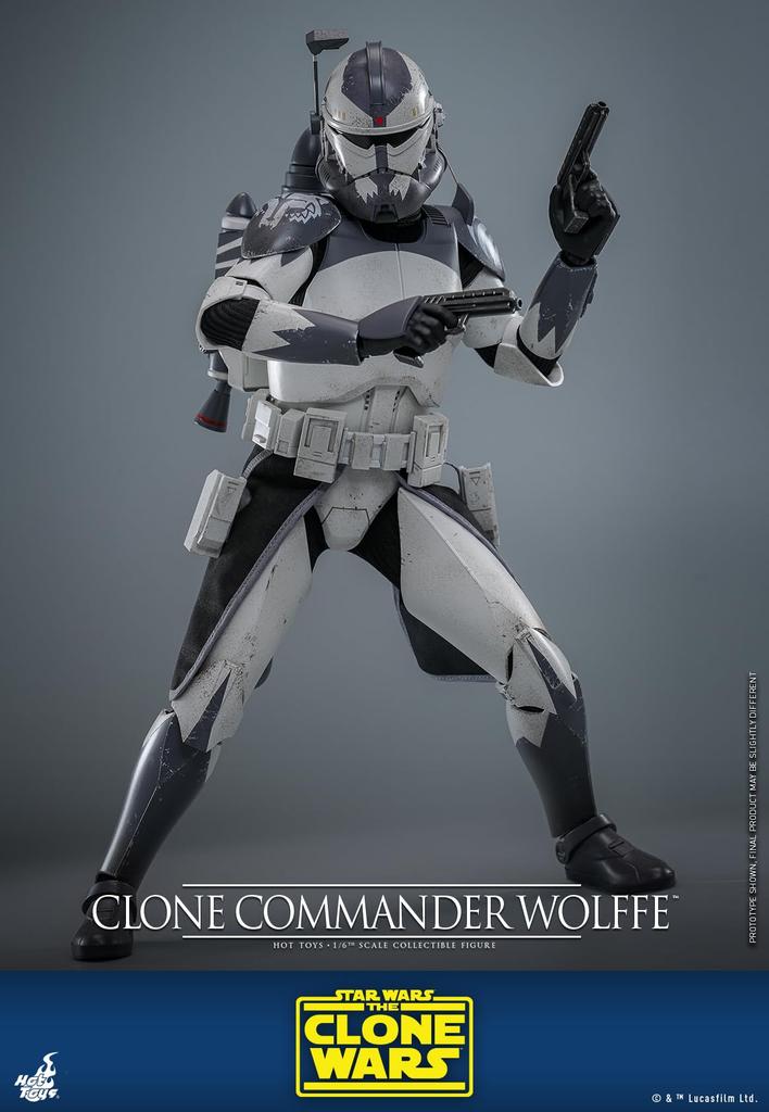 Television Masterpiece Star The Clone Wars Commander Wolfe Scale Figure Wars 1/6