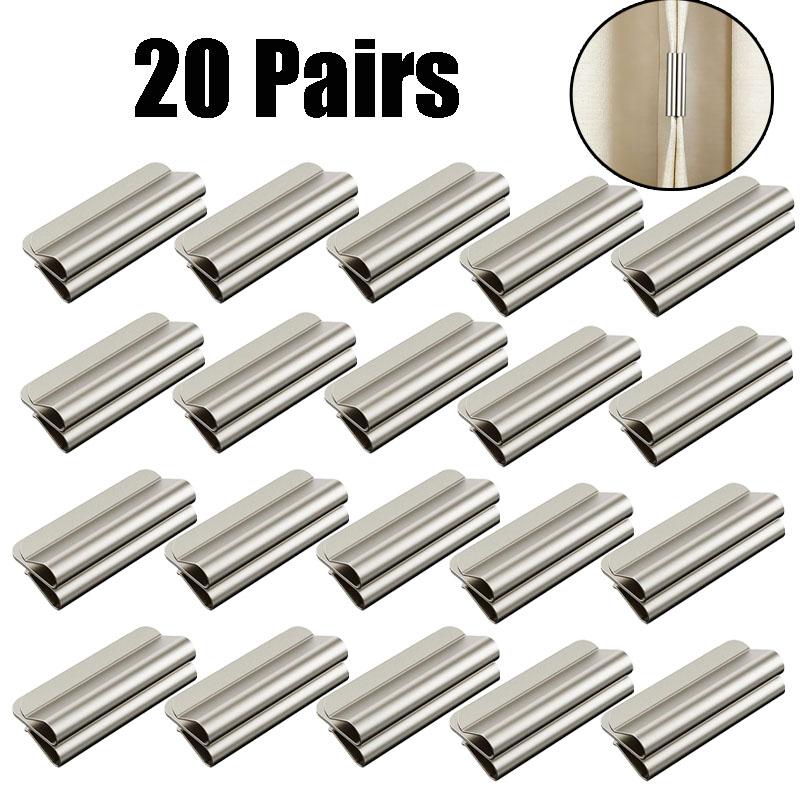 Strong Magnetic Curtain Clips,for Prevent Light Leaking Keep Curtain Closed for Home Bedroom Office Curtain Draperies