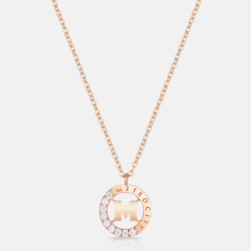 METROCITY JEWELRY M Basic Rose Necklace A241BN9176RPA