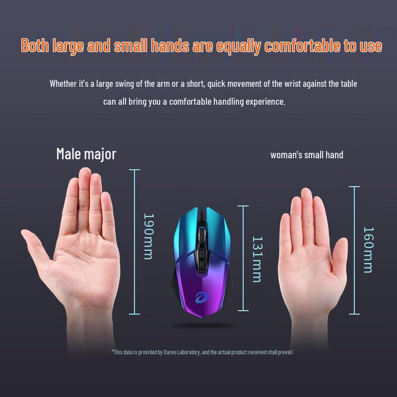 Dareu EM915 V5 KBS Wired Gaming Mouse