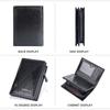 Soft Male Leather Purse PU Leather Men Card Holder Contracted Men's Short Wallet  Men
