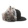 New Era 59FIFTY DOGEAR Plain Dog Ear Size 7 5950 DOGEAR BOA BLK Flip-Down Cap, Black, 1/4,