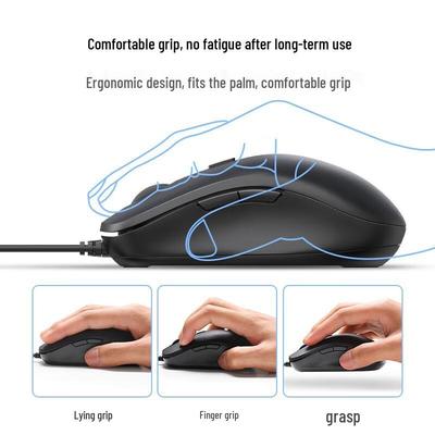 Ugreen Wired Ergonomic USB Mouse