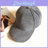 Trendy Unisex Corduroy Baseball Cap With Wide Brim In Classic Colors For Fall And Winter Fashion