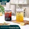 Baijie High Borosilicate Glass Mug