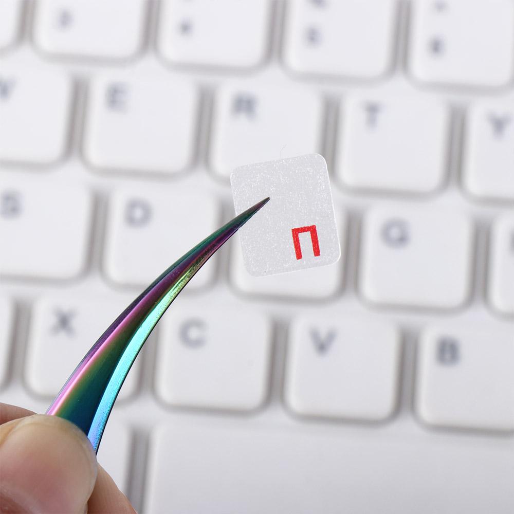 Keyboard Letter Sticker Keyboard Stickers Language Alphabet Sticker Computer Keyboard Cover