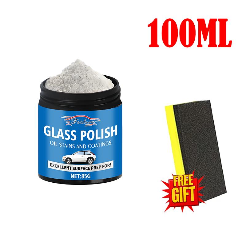 

NEW 85g Car Glass Polishing Powder Scratch Remover Windshield Window Restore Clarity Safe No Damage