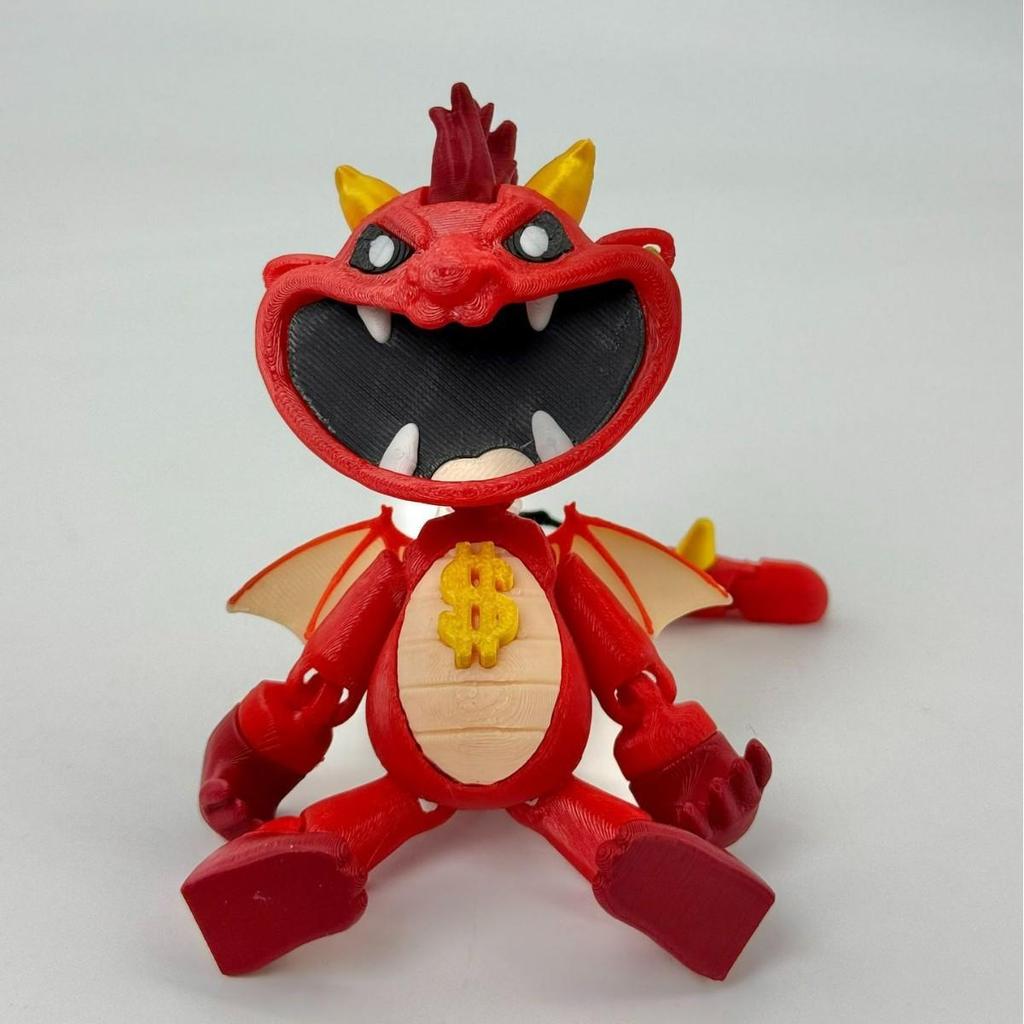 Doey Der Teigmann Actionfigur Spielzeug PVC Pianosaurier Figur Sammlerstück Modell Spielzeug für Kinder Geburtstagsgeschenk