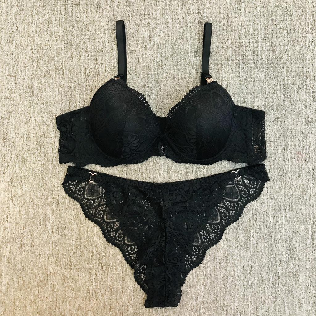 European and American lace sexy steel ring bra gathering adjustment type closed breast underwear women's thin bra