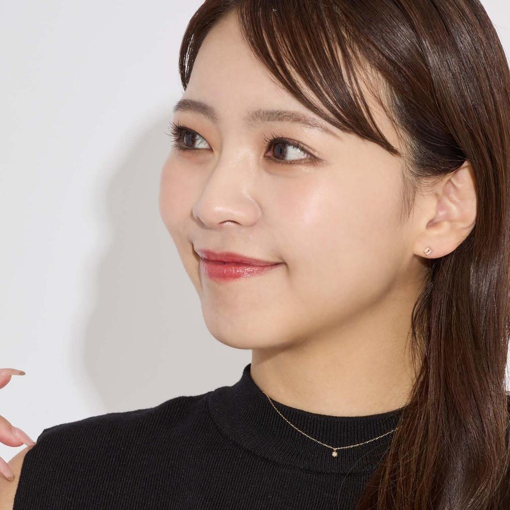 Sears K10 Square Stud 10K Women's Earrings, Gold, se105-0012-yg