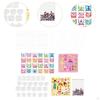Toddlers DIY Stickers Art Crafts Cartoon Party Favor with Dress up Jewelry Making Kit Girls