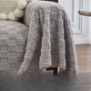 Autumn and Winter Solid Color Thickened Three-Dimensional Suede Sofa Towel Sofa Cover Towel Anti-Scratching Sofa Cover Universal Cover Blanket