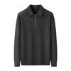 Shanshan Men's Heavyweight Warm Polo Sweater