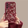 Flame Red Lips Phone Case Suitable for Samsung for Galaxy S26 S25 S24 S23 S22 S20 FE Ultra Plus 5G Anti Drop Back Cover