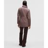 Lululemon Sleek City Long Jacket Twig Brown Earth