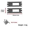 2Pcs/Set Easy Installation Servo Adapter Plate for VP VS4-10/VS4-10 Pro 1/10 RC Car Tracked Vehicles