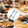 2 Pcs BBQ Brushes Set Silicone Pastry Brush High Temperature Resistant Non-Stick Oil Brush Cooking Brush Kitchen Baking BBQ Tool