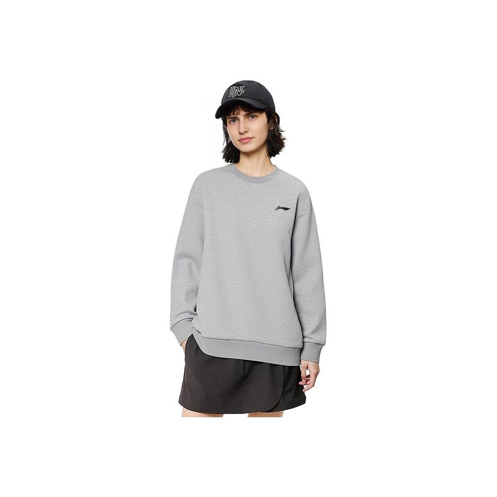 Li-Ning Minimalist Round Neck Comfortable Sports Sweatshirt Men Sweatshirt AWDVE41-2