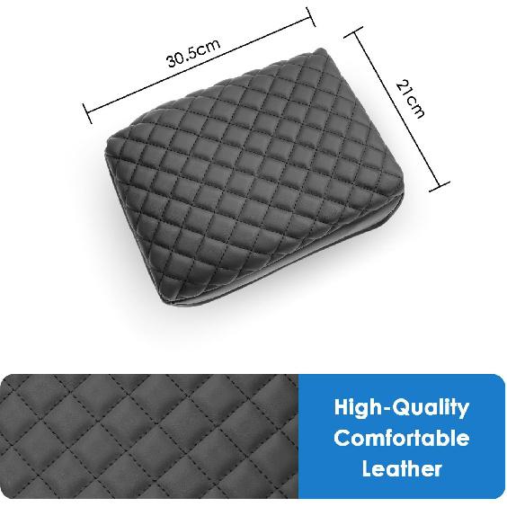 2024 2025 2026 Tacoma Mittelkonsolenabdeckung für Toyota Tacoma (SR/SR5/TRD PreRunner/TRD Sport/TRD Off-Road/Limited/Trailhunter), Kissen&Bequemes Leder