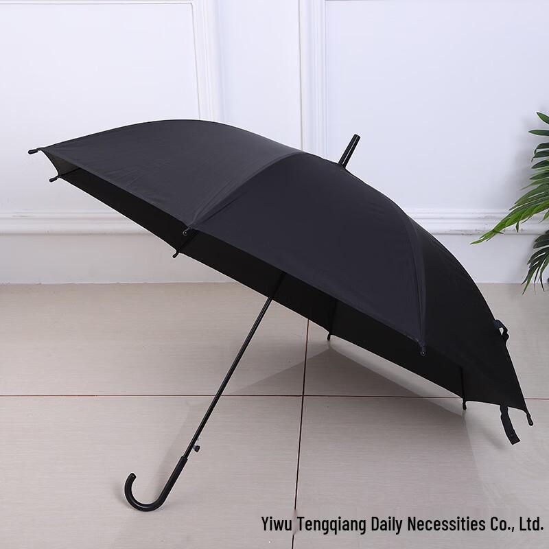 Long-Handled Straight Transparent Umbrella