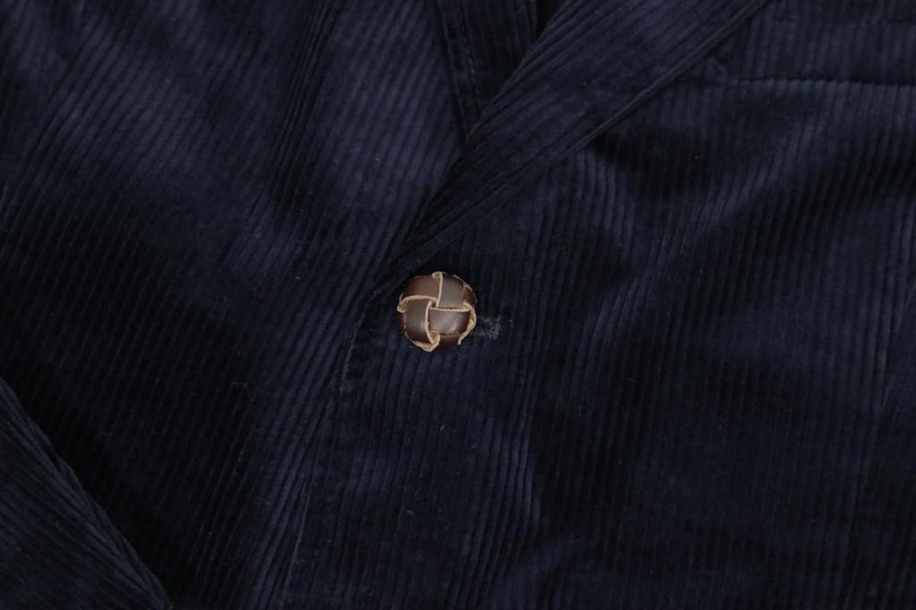 POLO Ralph Lauren Corduroy Sport Regular Size 01010035 Men's Coat/Jacket/Blazer, Length, 40R, Navy, [Used]