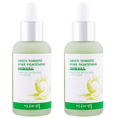 EasyMind Green Tomato Pore Tightening Pore Ampoule Serum [7 Pore Wave Ampoule] Large Capacity 50ml, 2 Units